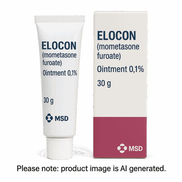 Elocon Ointment 0.1% mometasone furoate topical corticosteroid