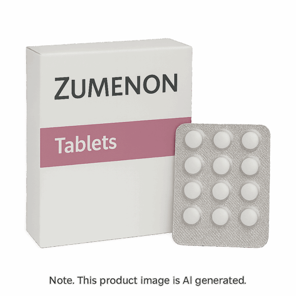 Box of Zumenon Tablets for menopausal symptom relief
